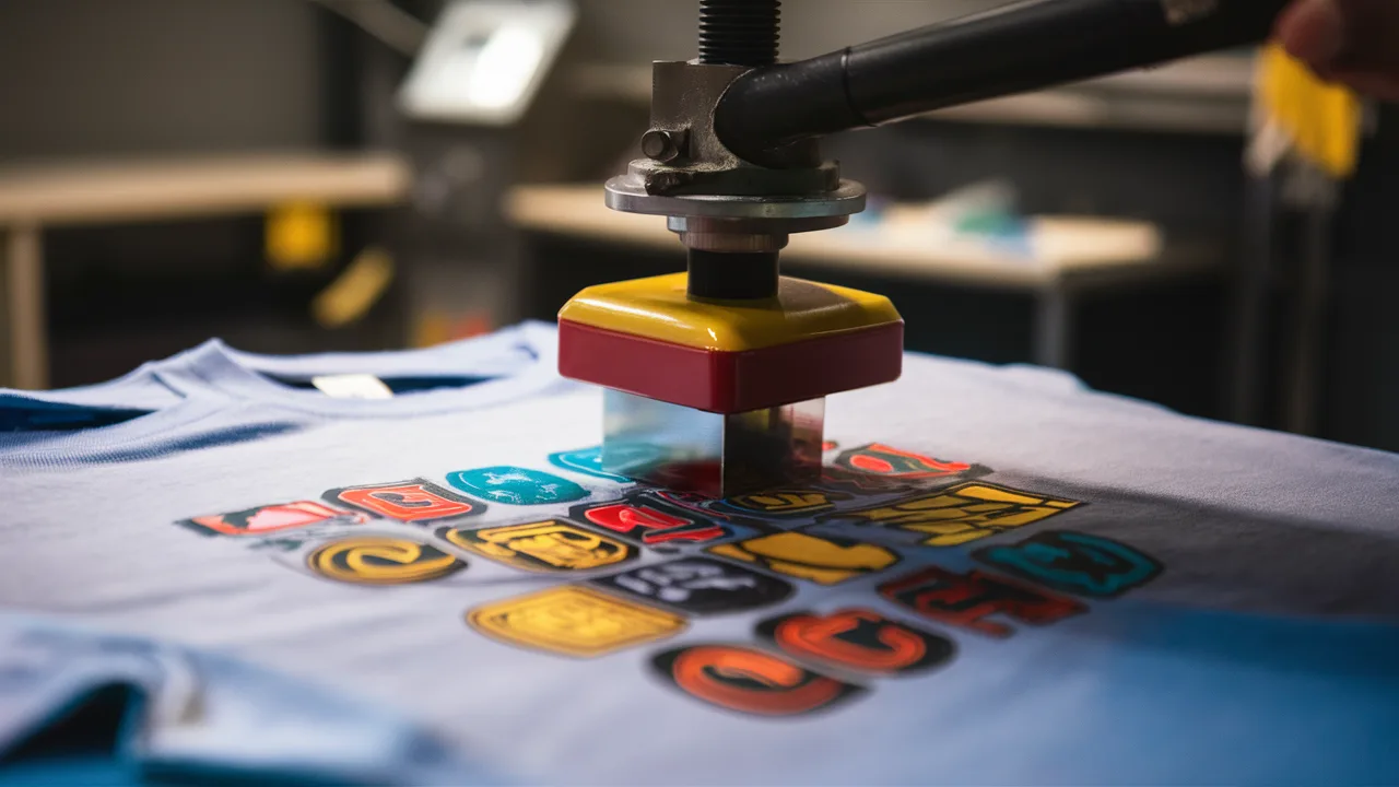 Heat transfer printing process