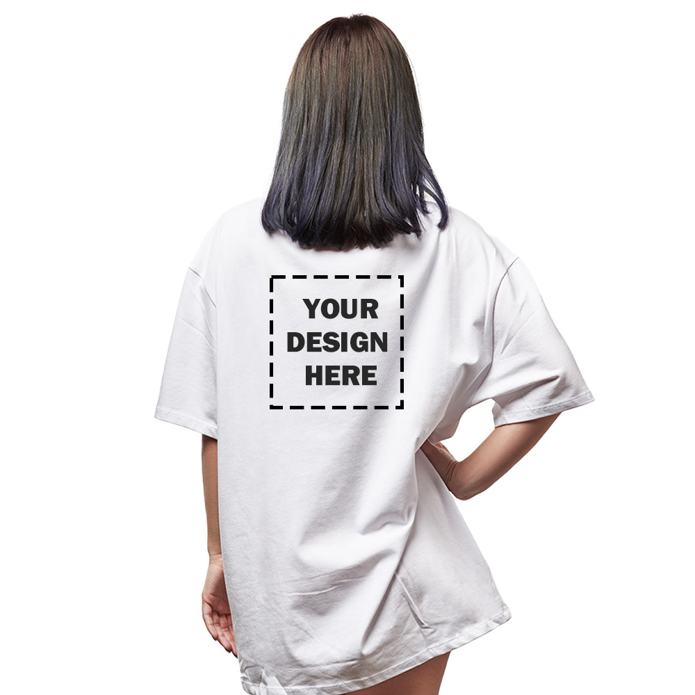 Oversized T-shirt - Back Only - Print on Demand